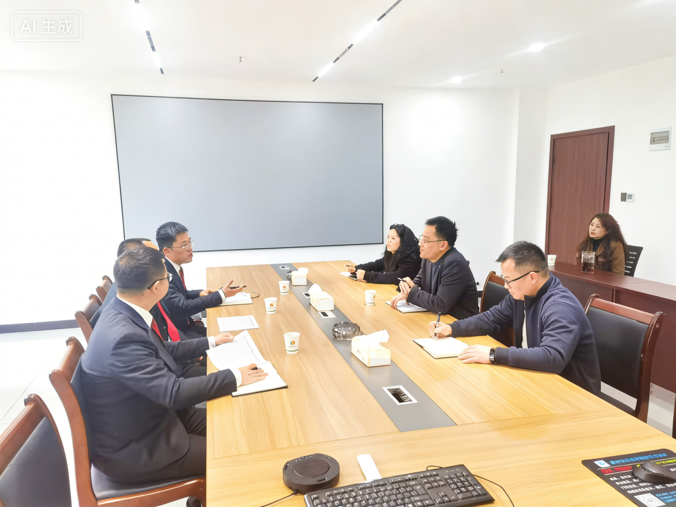 走訪企業(yè)聽(tīng)心聲 優(yōu)化營(yíng)商新環(huán)境<br/>——黔江法院黨組成員、副院長(zhǎng)陳江到我司調(diào)研座談